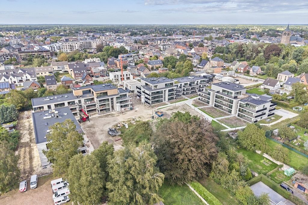 Luchtshot werfvoortzetting einderpark lommel