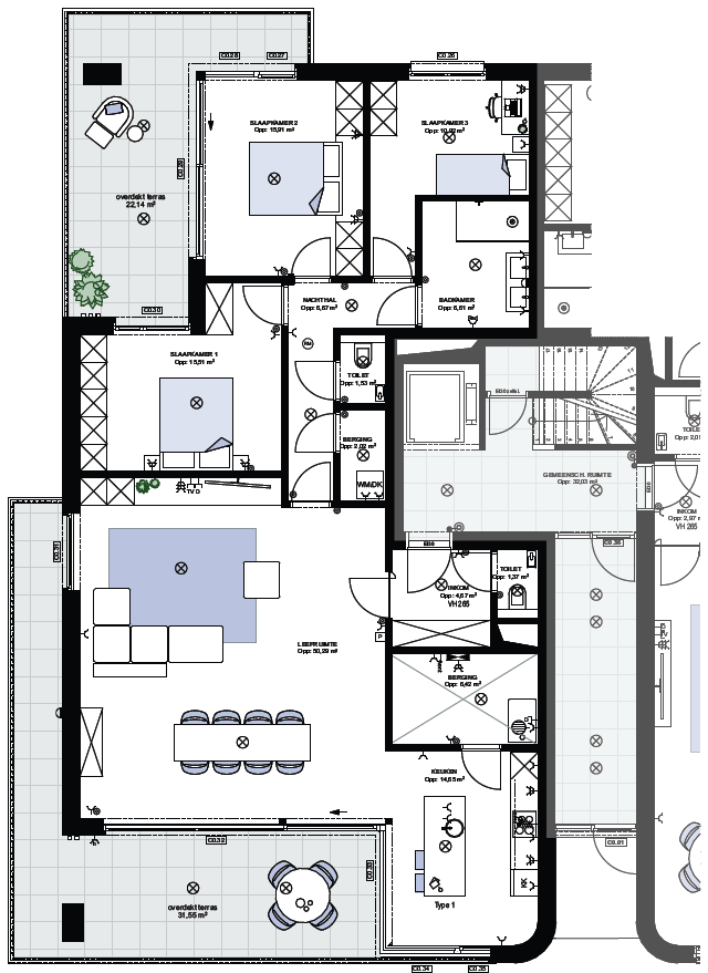 Appartement C1.0.1