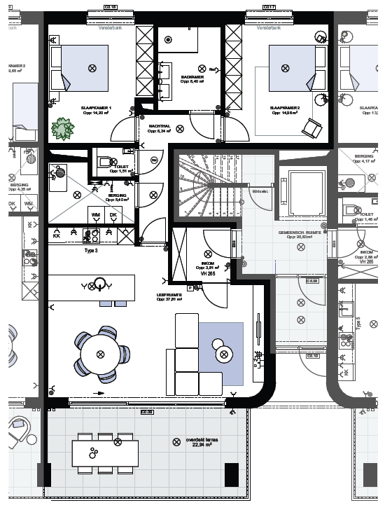 Appartement C3.0.1