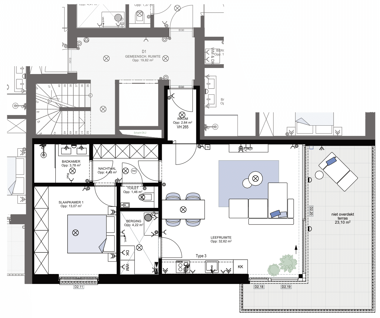 Appartement D1.2.3