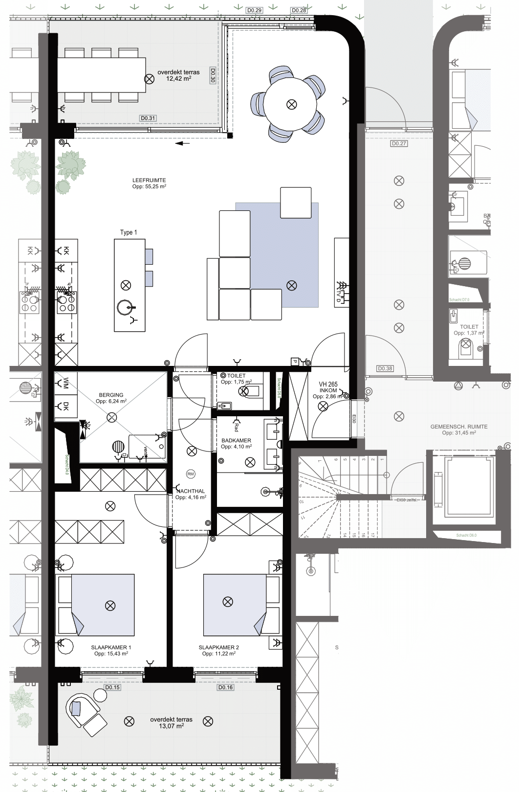Appartement D1.0.1