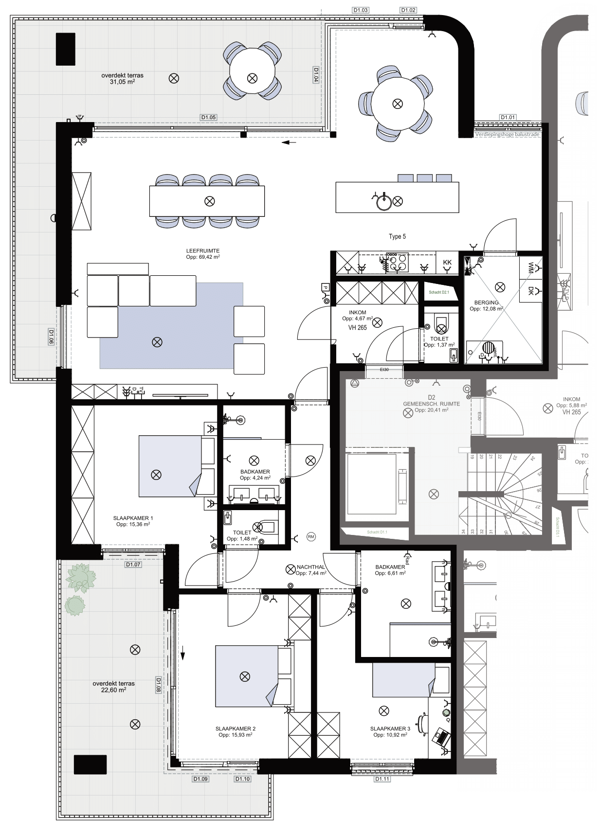 Appartement D2.1.2
